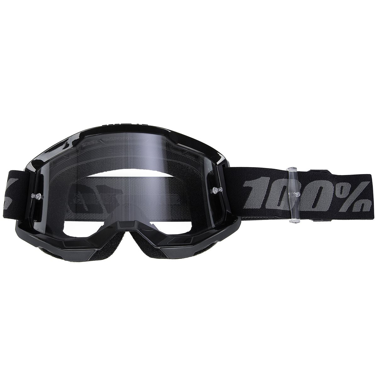 AKINIAI 100% STRATA 2 SKAIDRŪS JUODI
