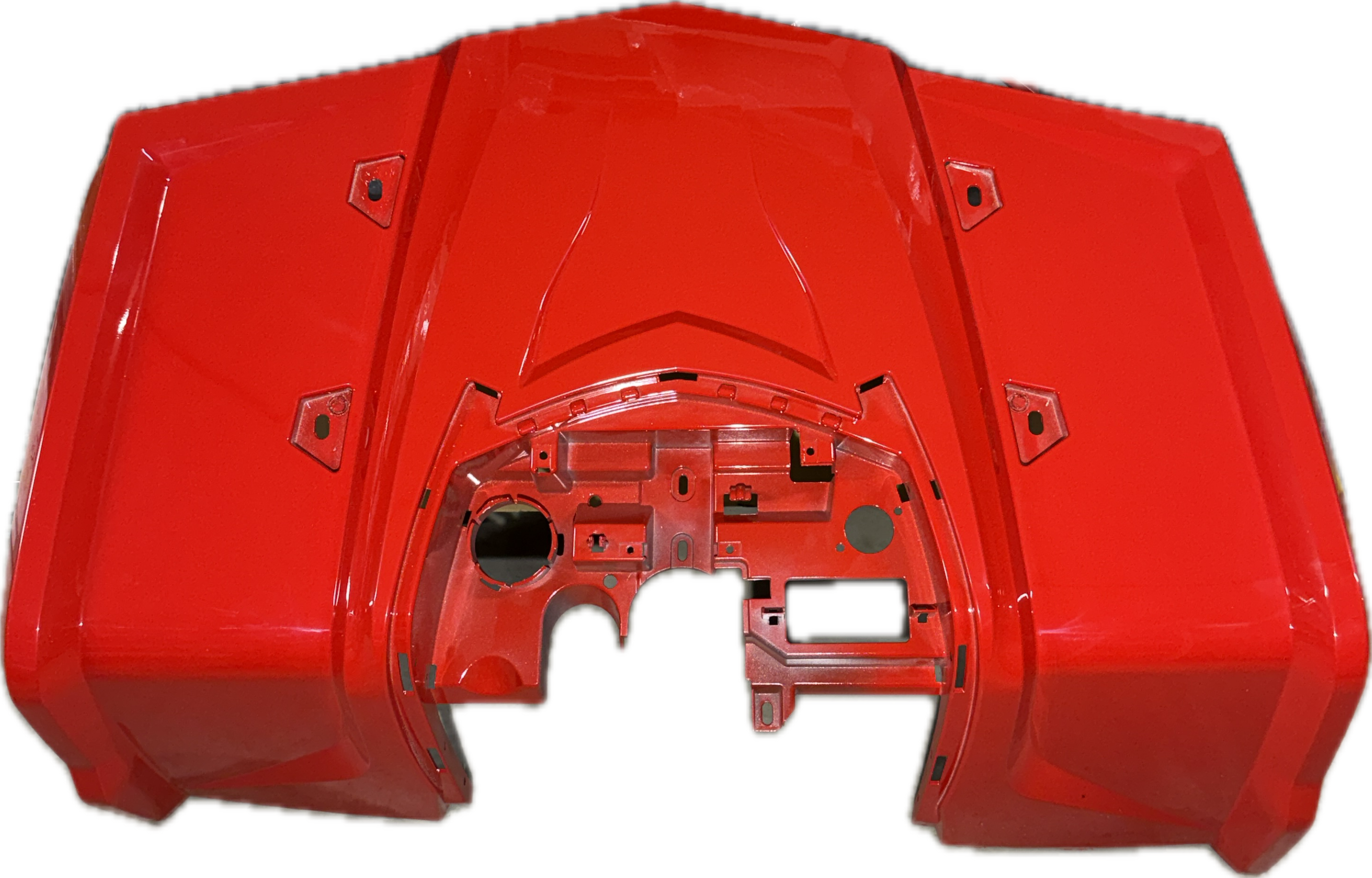AODES 650/850/1000 priekinis plastikas (red flake) 17010202770