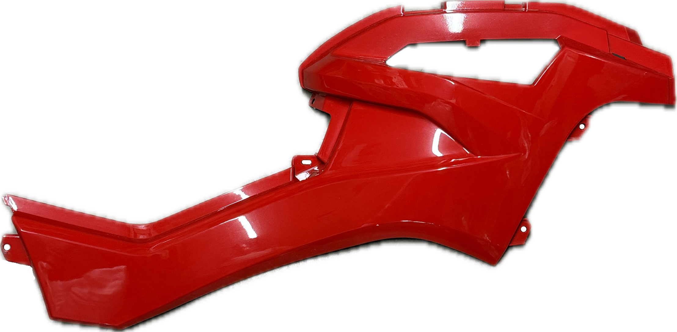 Aodes/upmoto 650/850/1000 dešinys šoninis variklio plastikas (red with flake) 17010203090