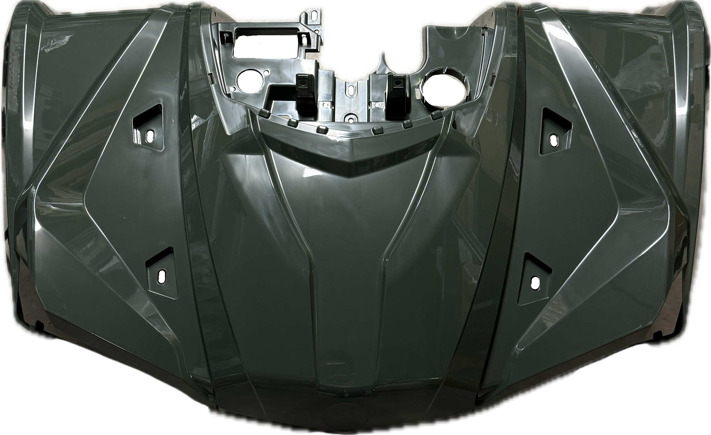 Aodes/upmoto 650/850/1000 priekinis plastikas (army green) 17310203140