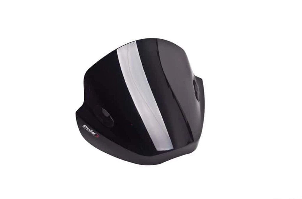 Priekinis PUIG STIKLAS motociklui MOD STREAM BLACK universalus