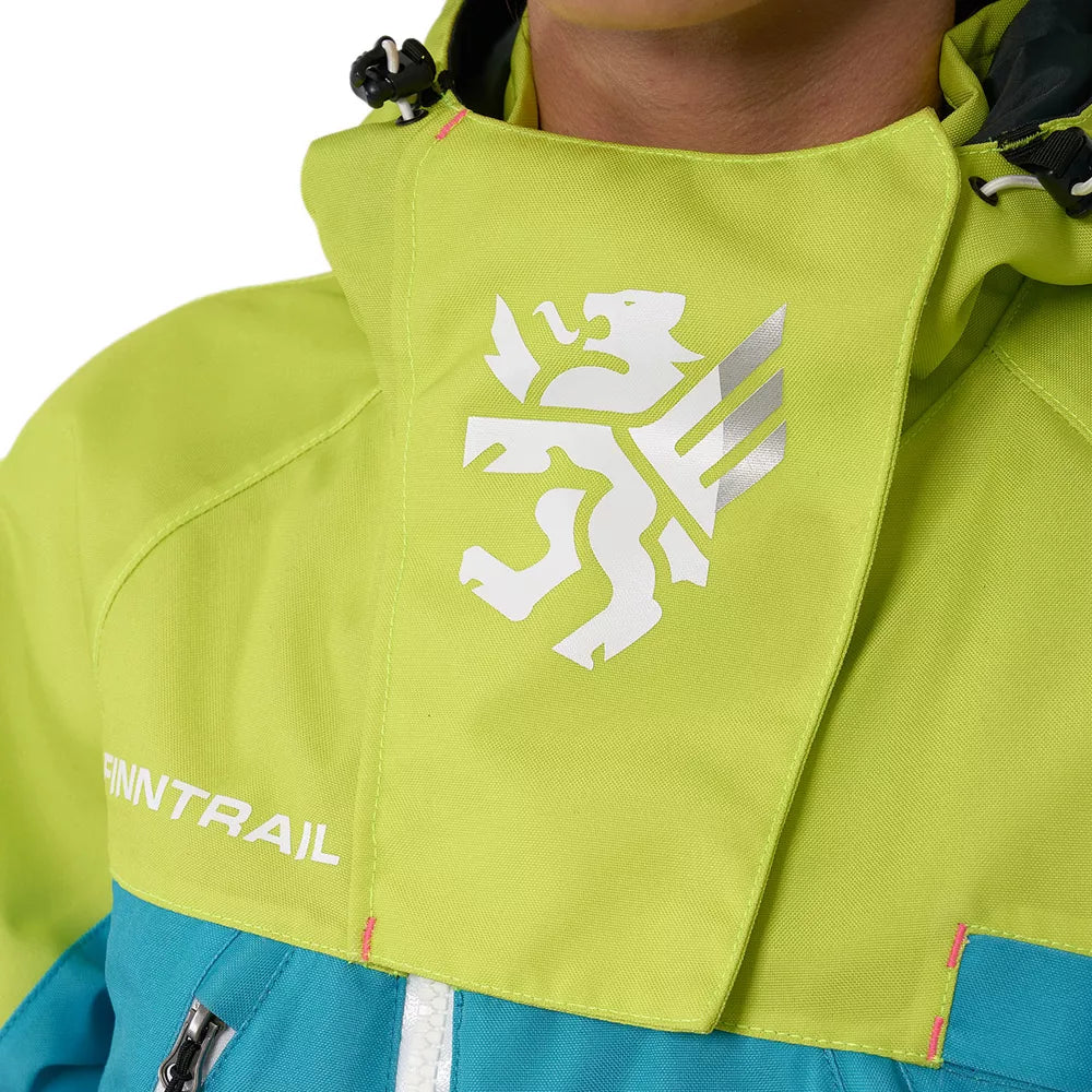 Kombinezonas finntrail MOTERIMS RACHEL BLUE LIME (mėlynas/ žalias) – nuotrauka 4