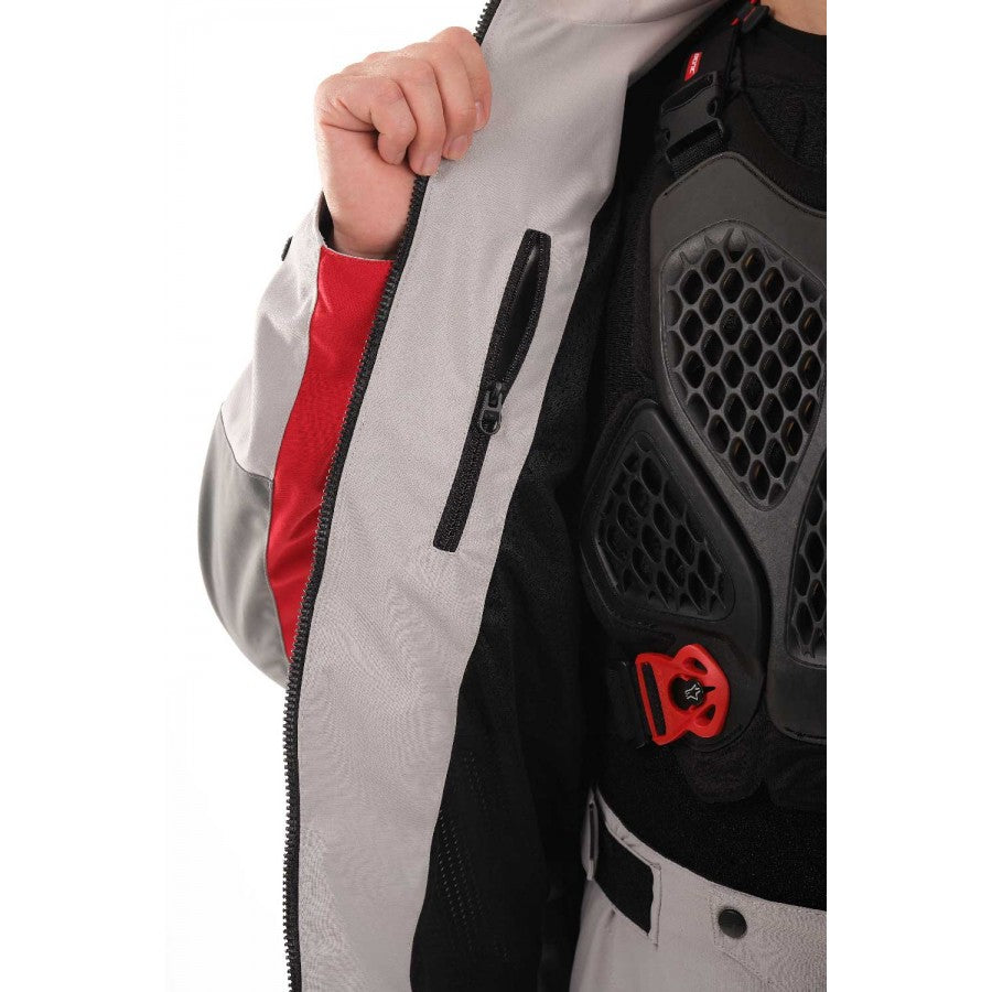 Striukė dragonfly ENDURO FREERIDE pilka/ RAUDONA UNISEX – nuotrauka 9
