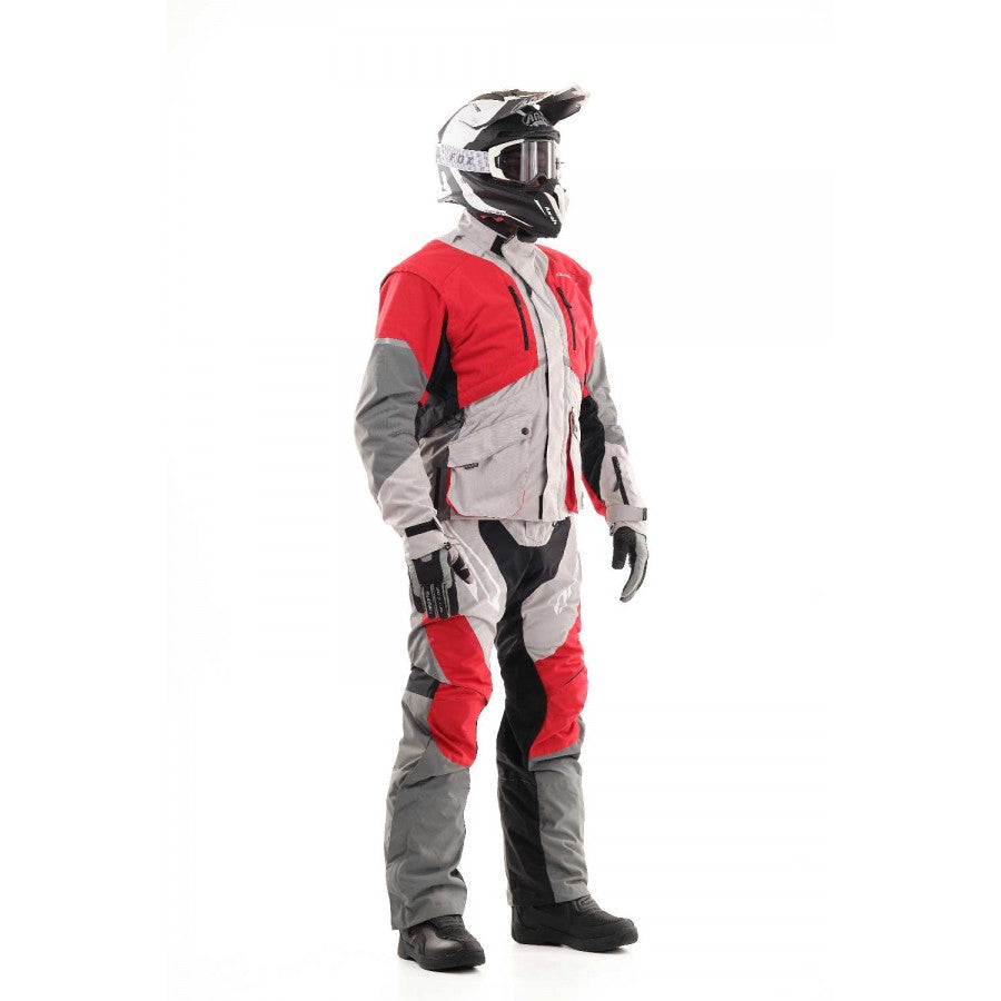 Striukė dragonfly ENDURO FREERIDE pilka/ RAUDONA UNISEX – nuotrauka 13