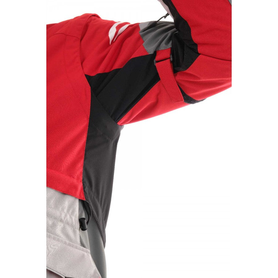 Striukė dragonfly ENDURO FREERIDE pilka/ RAUDONA UNISEX – nuotrauka 3
