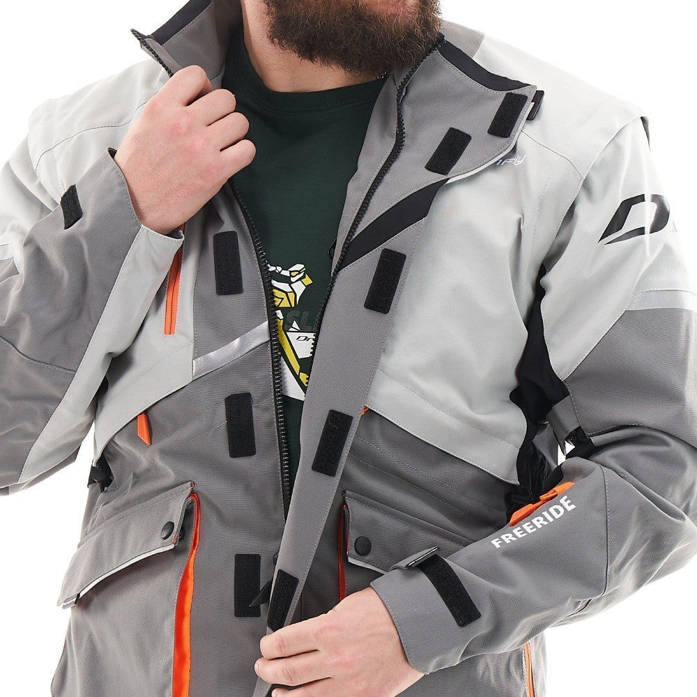 STRIUKĖ DRAGONFLY ENDURO FREERIDE TAMSIAI PILKA/ORANŽINĖ UNISEX