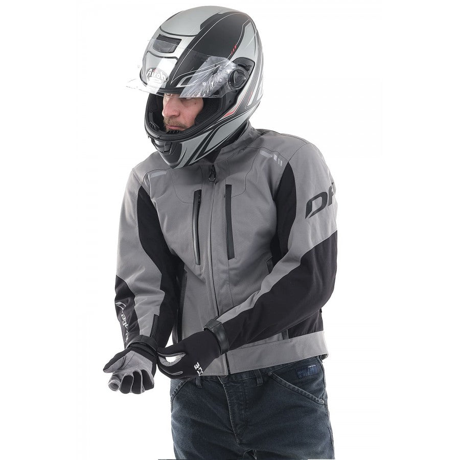 MOTO CITY STRIUKĖ DRAGONFLY PILKA/ JUODA UNISEX