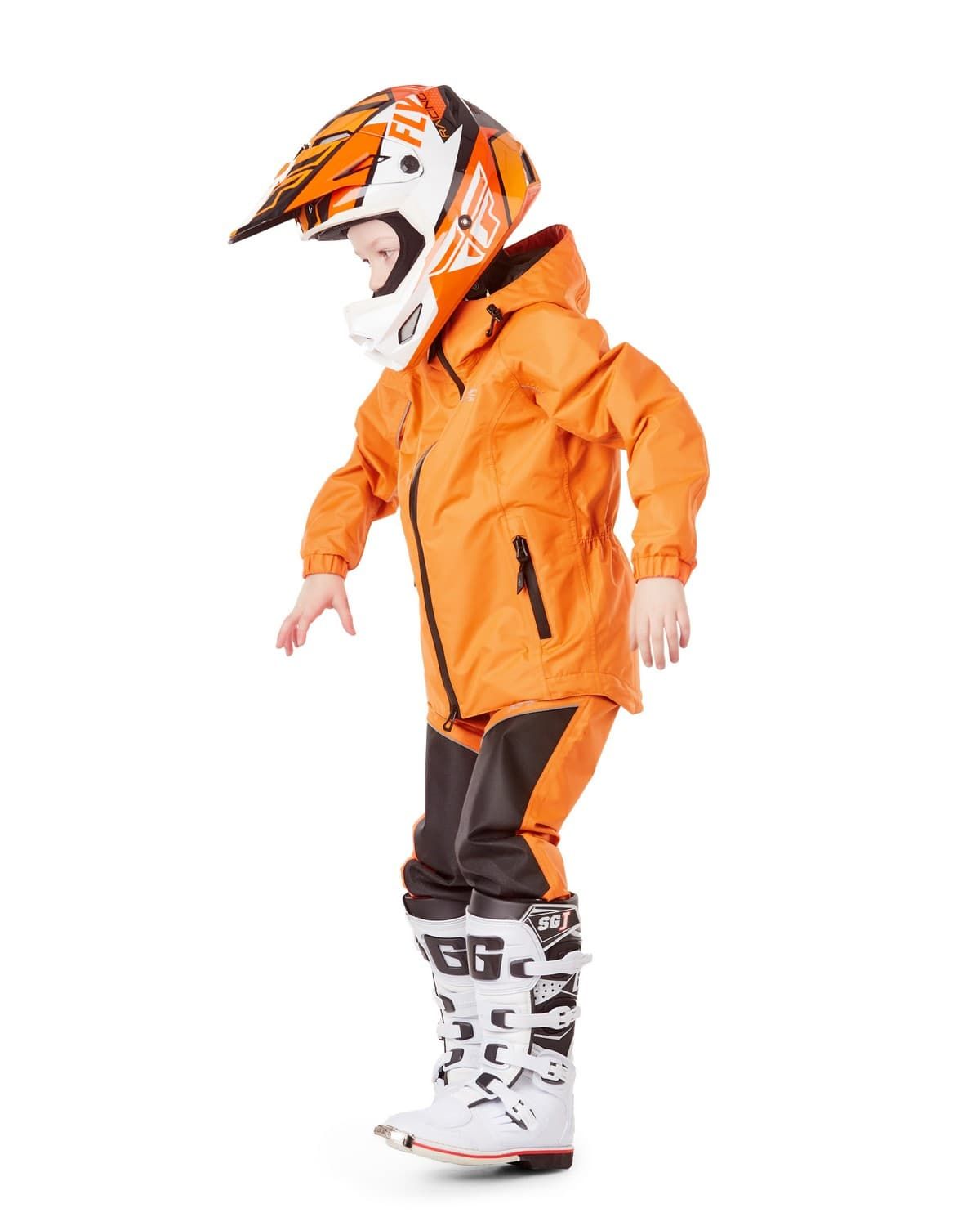 LIETAUS komplektas dragonfly EVO VAIKAMS oranžinis UNISEX – nuotrauka 2