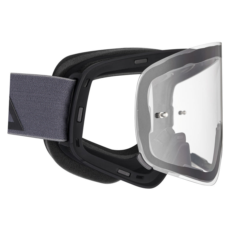 AKINIAI AMOQ MX VISION MAGNETIC TAMSIAI pilki/juodi SKAIDRIU stikliuku – nuotrauka 2