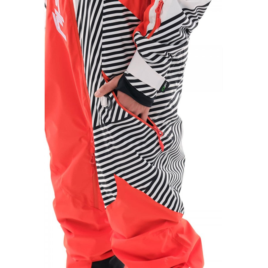 Kombinezonas dragonfly SKI PREMIUM VYRAMS raudonas/ BALTAS – nuotrauka 13