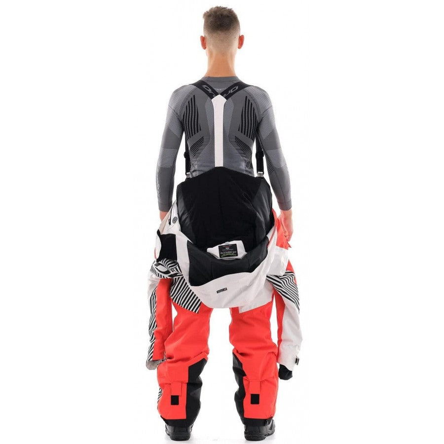 Kombinezonas dragonfly SKI PREMIUM VYRAMS raudonas/ BALTAS – nuotrauka 11