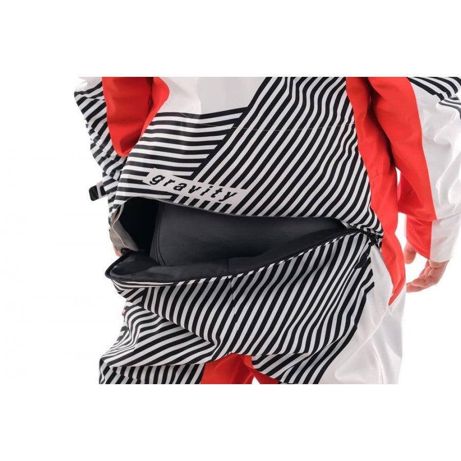Kombinezonas dragonfly SKI PREMIUM VYRAMS raudonas/ BALTAS – nuotrauka 12