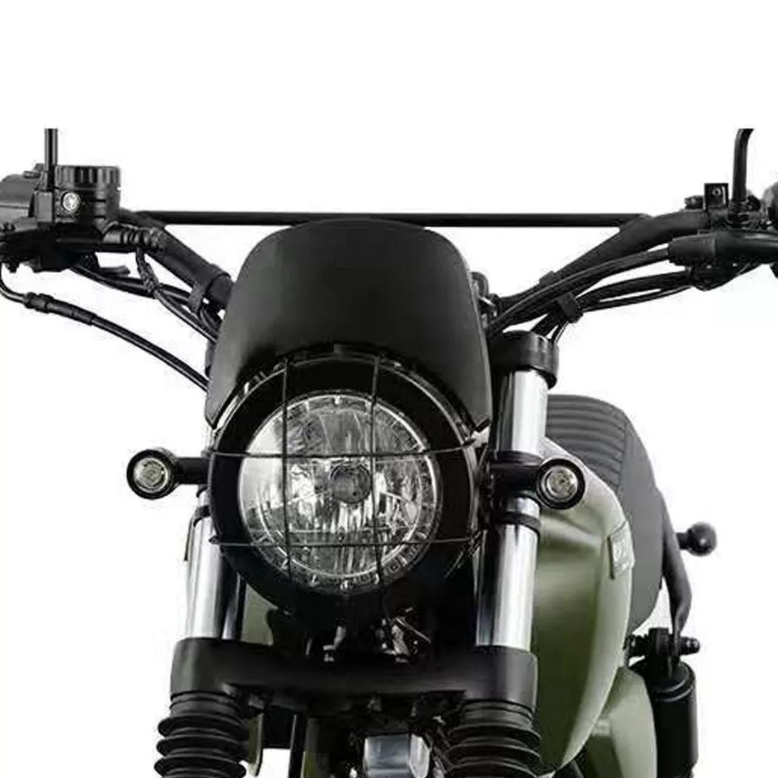 BRIXTON motociklo STIKLAS SU laikikliu NUO vėjo – nuotrauka 5