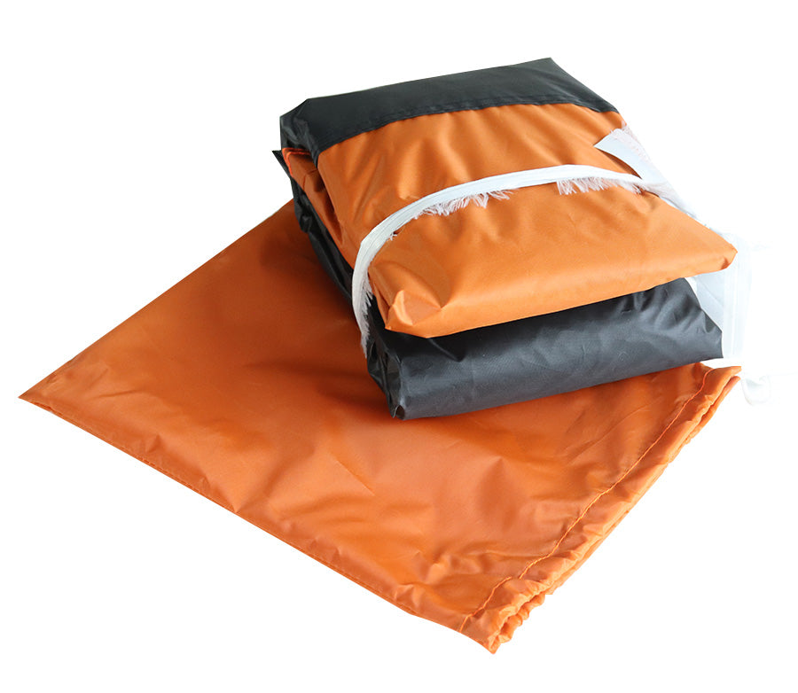 XRC uždangalas motociklui INDOOR juodas/ oranžinis XL – nuotrauka 3