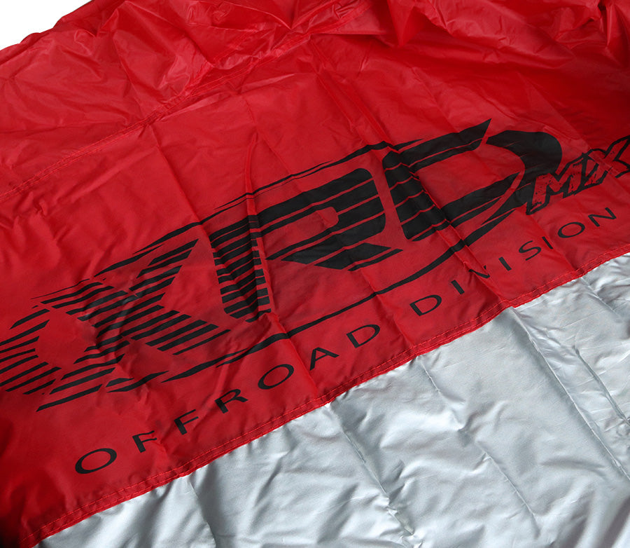 XRC uždangalas offroad-mx motociklui INDOOR raudonas/ sidabrinis l – nuotrauka 4