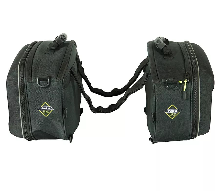 Pack´n GO NAPLES motociklo šoniniai krepšiai 20 l – nuotrauka 2