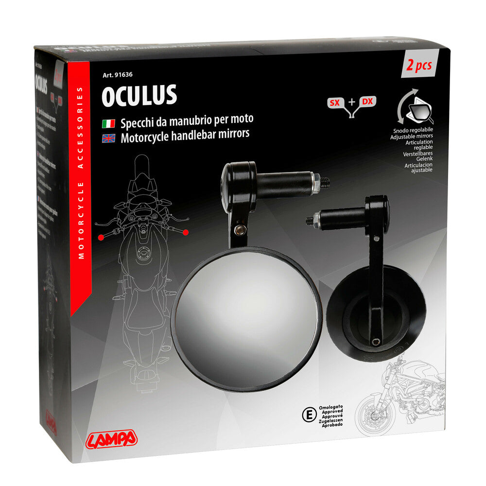LAMPA GALINIO VAIZDO veidrodėlių komplektas – nuotrauka 3