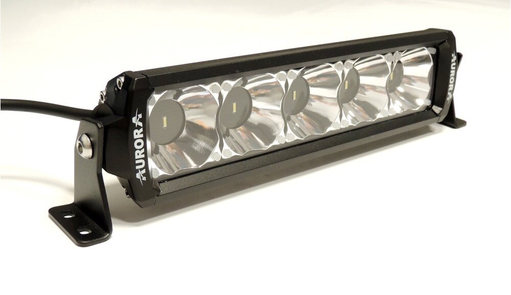 AURORA LED 10" (25.4 CM) "D6 DOUBLE ROW RGB" SERIJOS ŽIBINTAS 75W SPOT