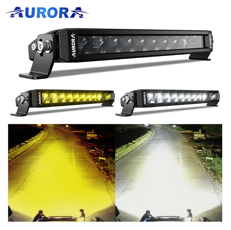 AURORA LED žibintas 10" (25.4cm) 50W DVIGUBA SPALVA – nuotrauka 3