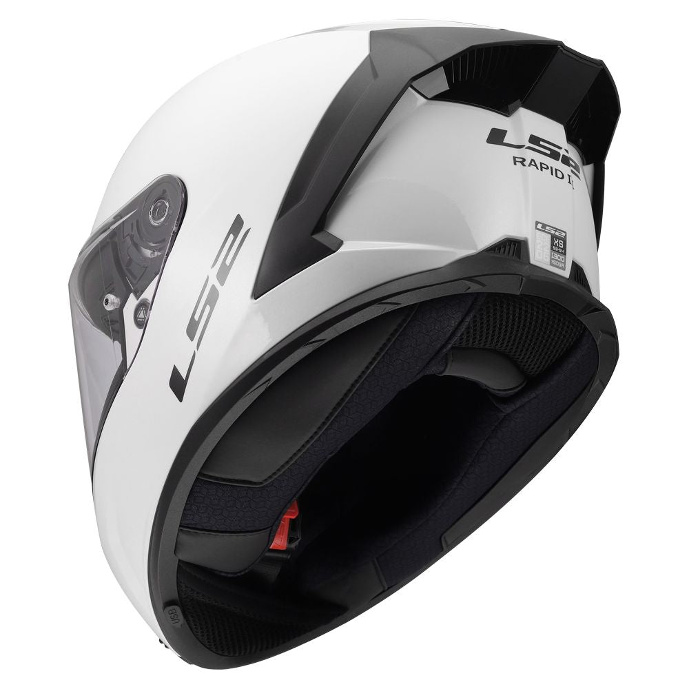 ŠALMAS LS2 RAPID III BLIZGUS BALTAS