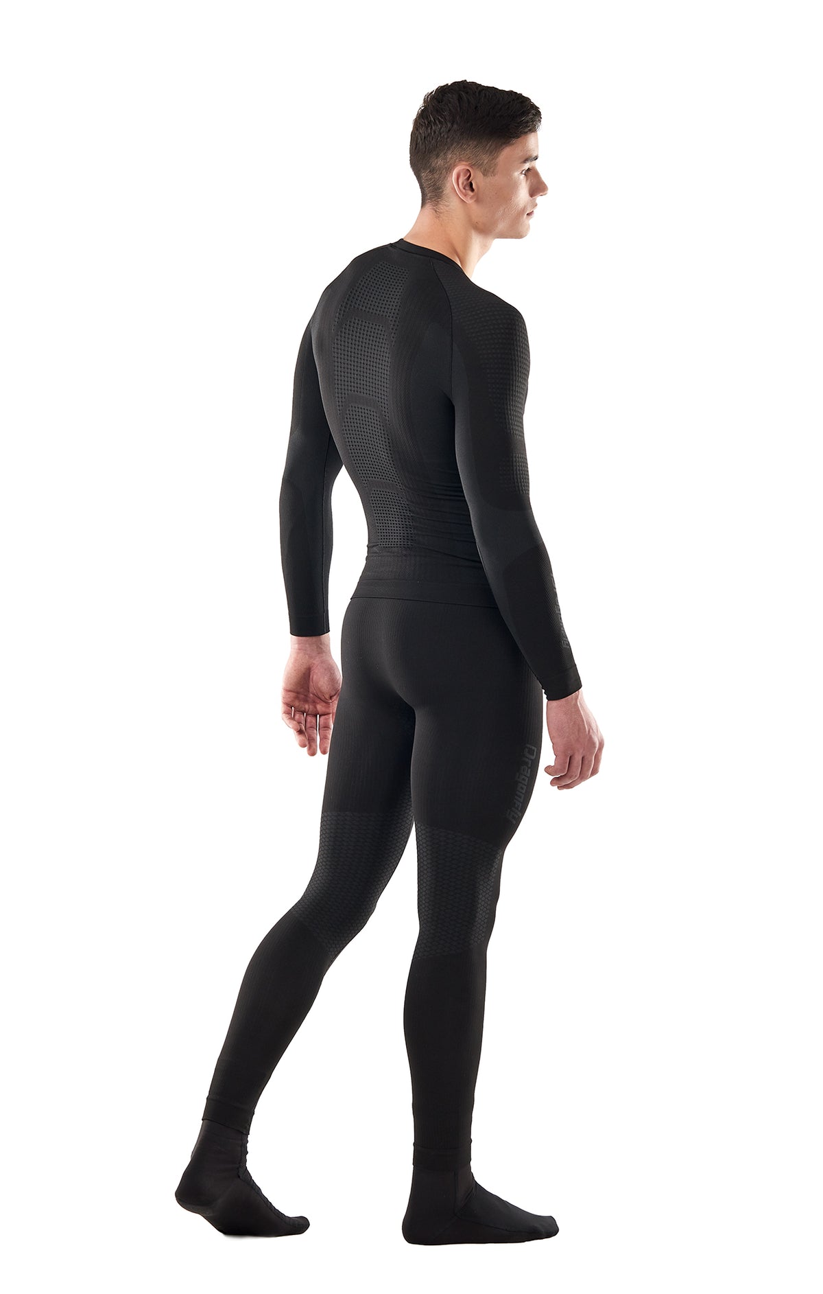 TERMO KOMPLEKTAS DRAGONFLY 2D JUODAS UNISEX