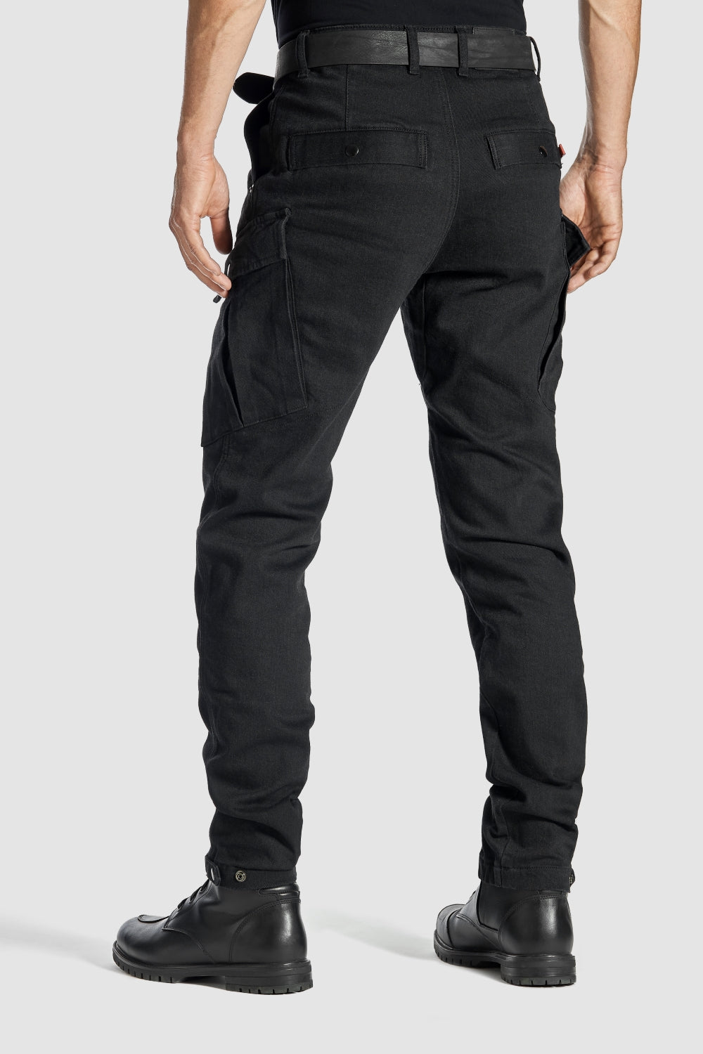 DŽINSAI PANDO MOTO MARK BLACK AAA – VYRAMS SU CORDURA® IR BALISTEX®