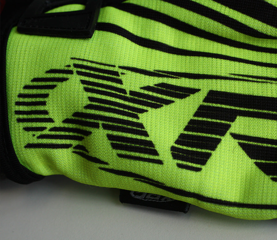 Pirštinės „xrc MX pablo“ FLUO / PILKOS VAIKAMS – nuotrauka 3