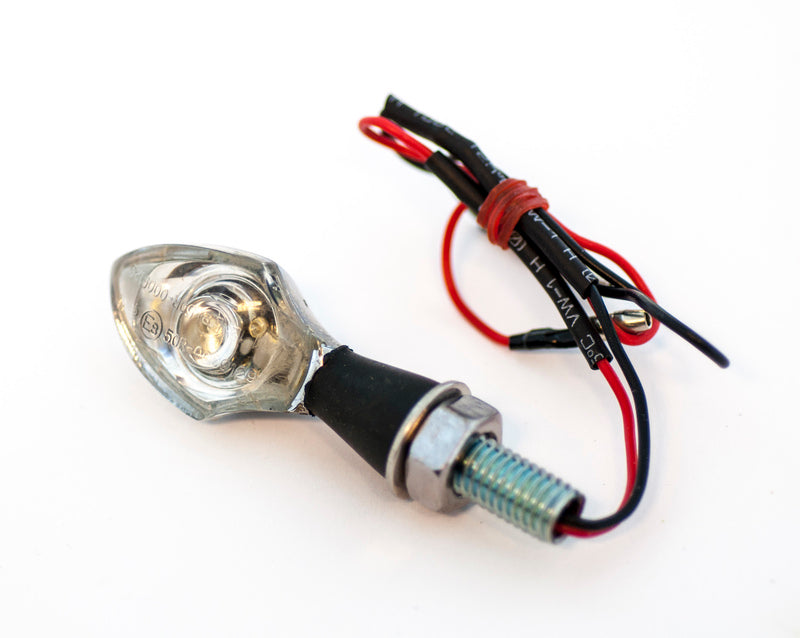 Posukių komplektas skaidrūs LED CHROME HYPER