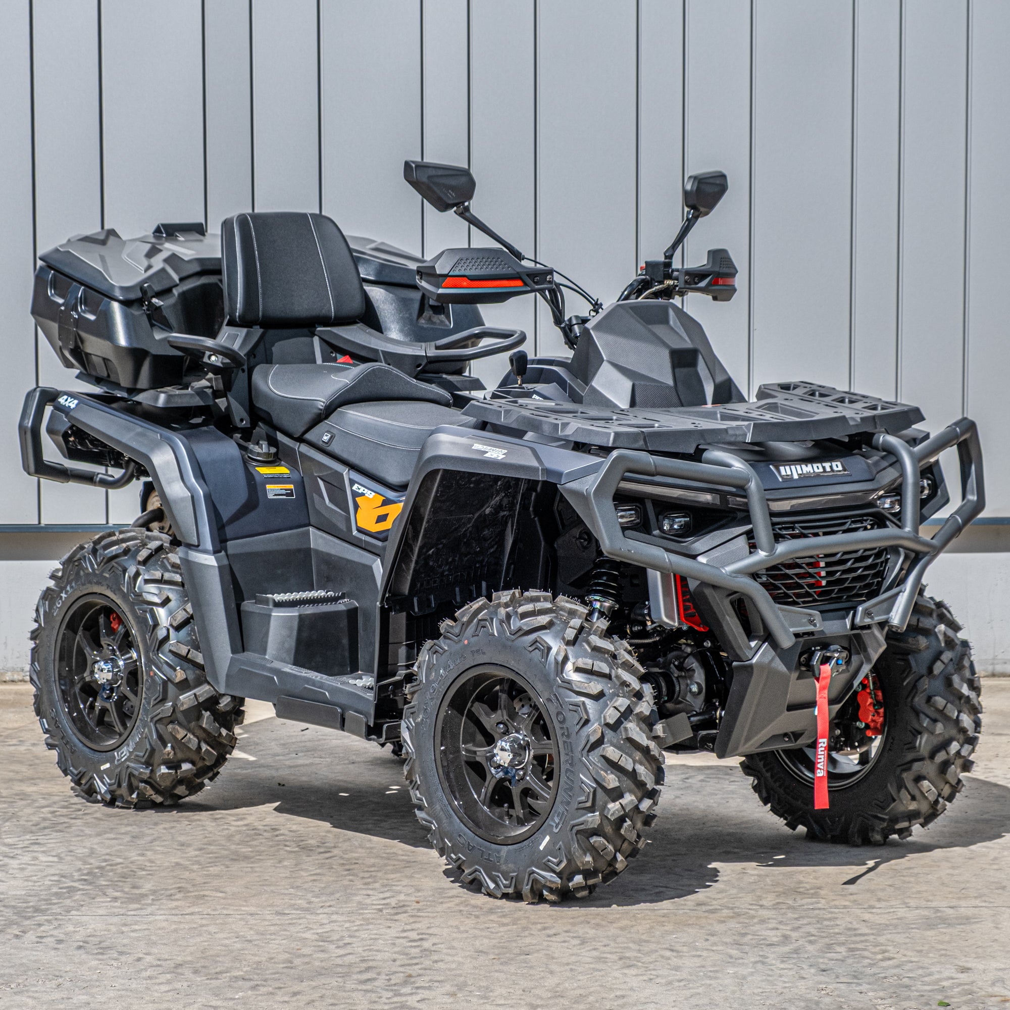 AODES TCROSSER 650L EPS V-Twin – Lava Juoda