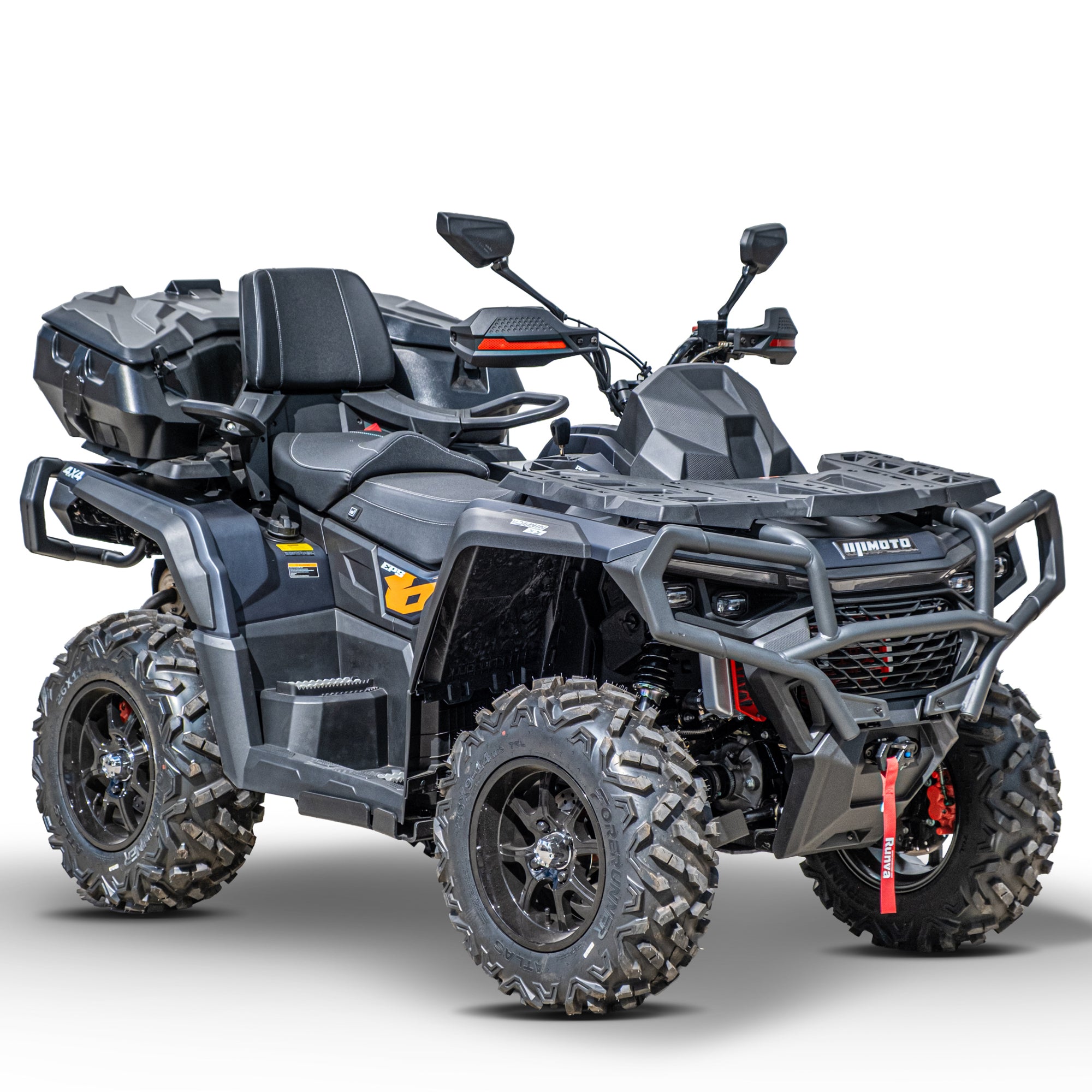 AODES TCROSSER 650L EPS V-Twin – Lava Juoda