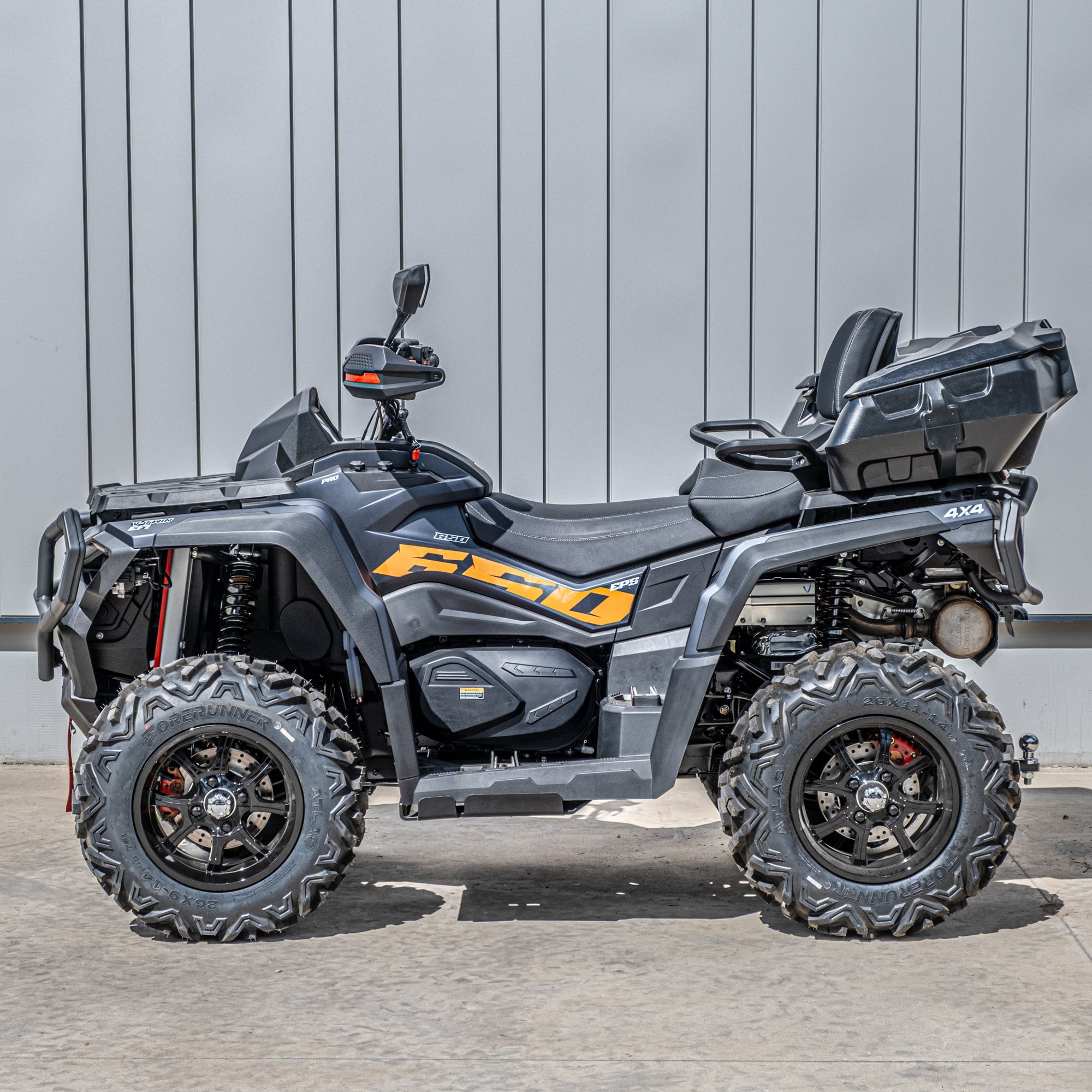 AODES TCROSSER 650L EPS V-Twin – Lava Juoda