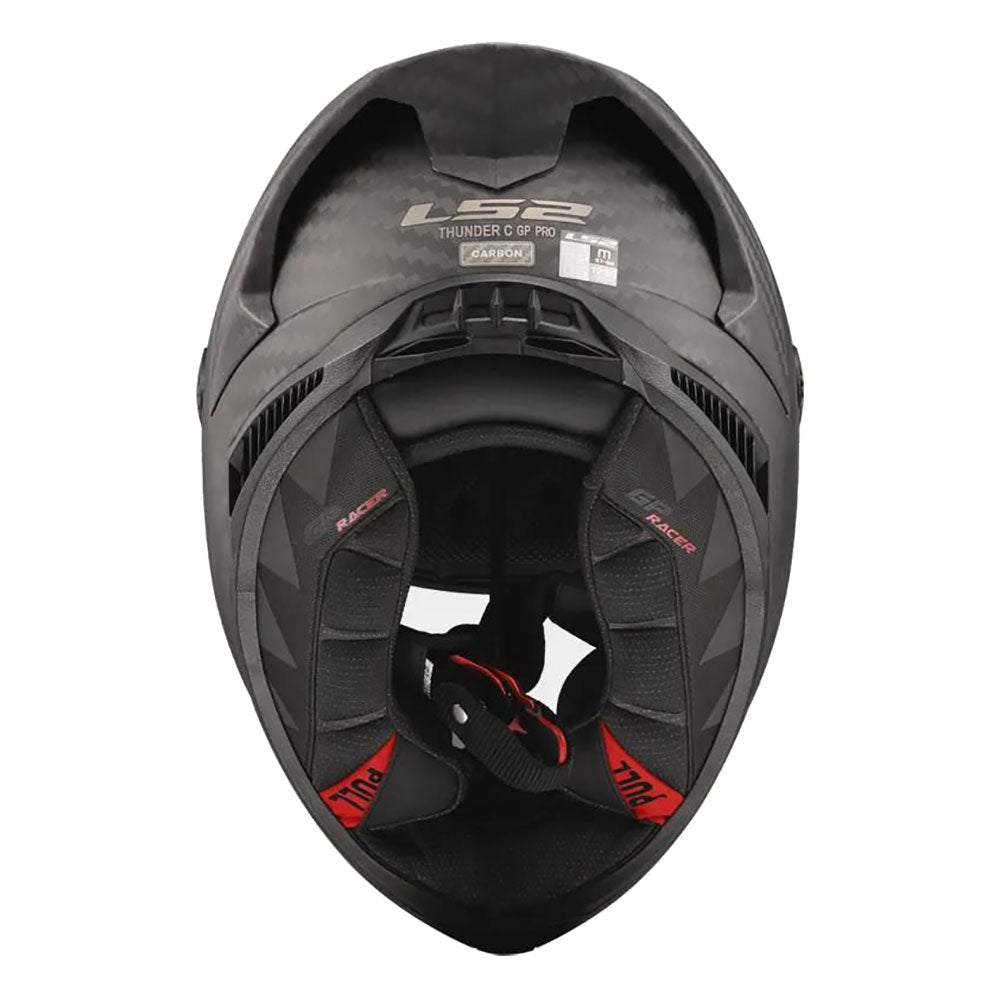 ŠALMAS LS2 FF805 THUNDER GP PRO FIM – MATINĖ JUODA
