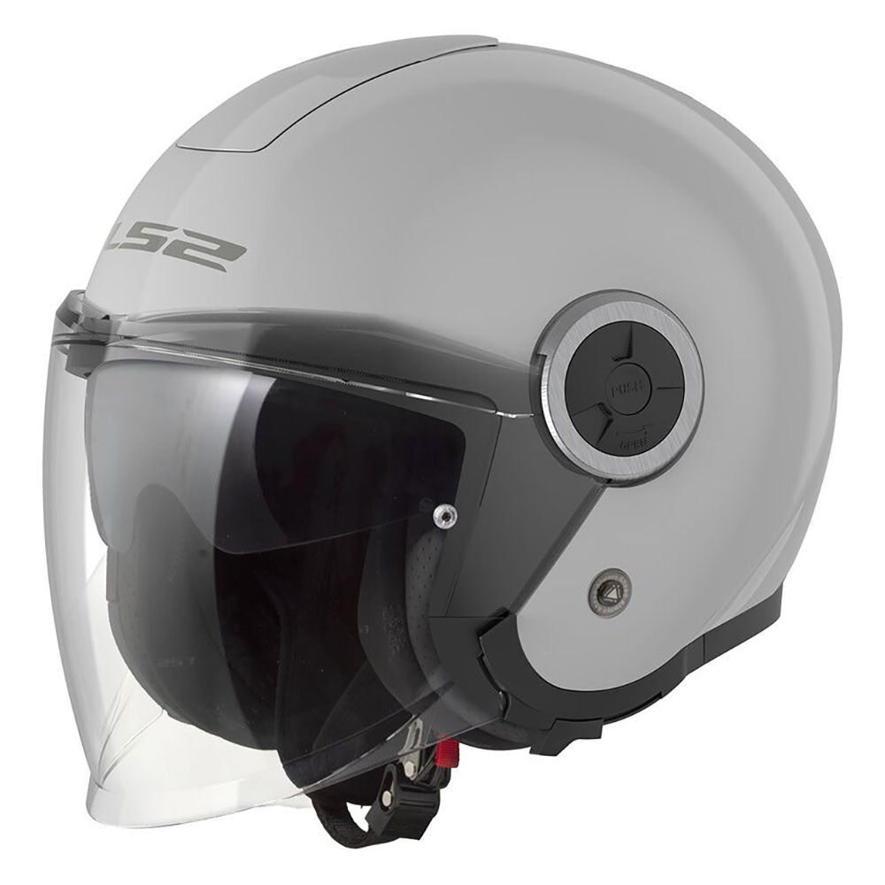 ŠALMAS LS2 OF620 CLASSY SOLID – PERLINĖ PILKA