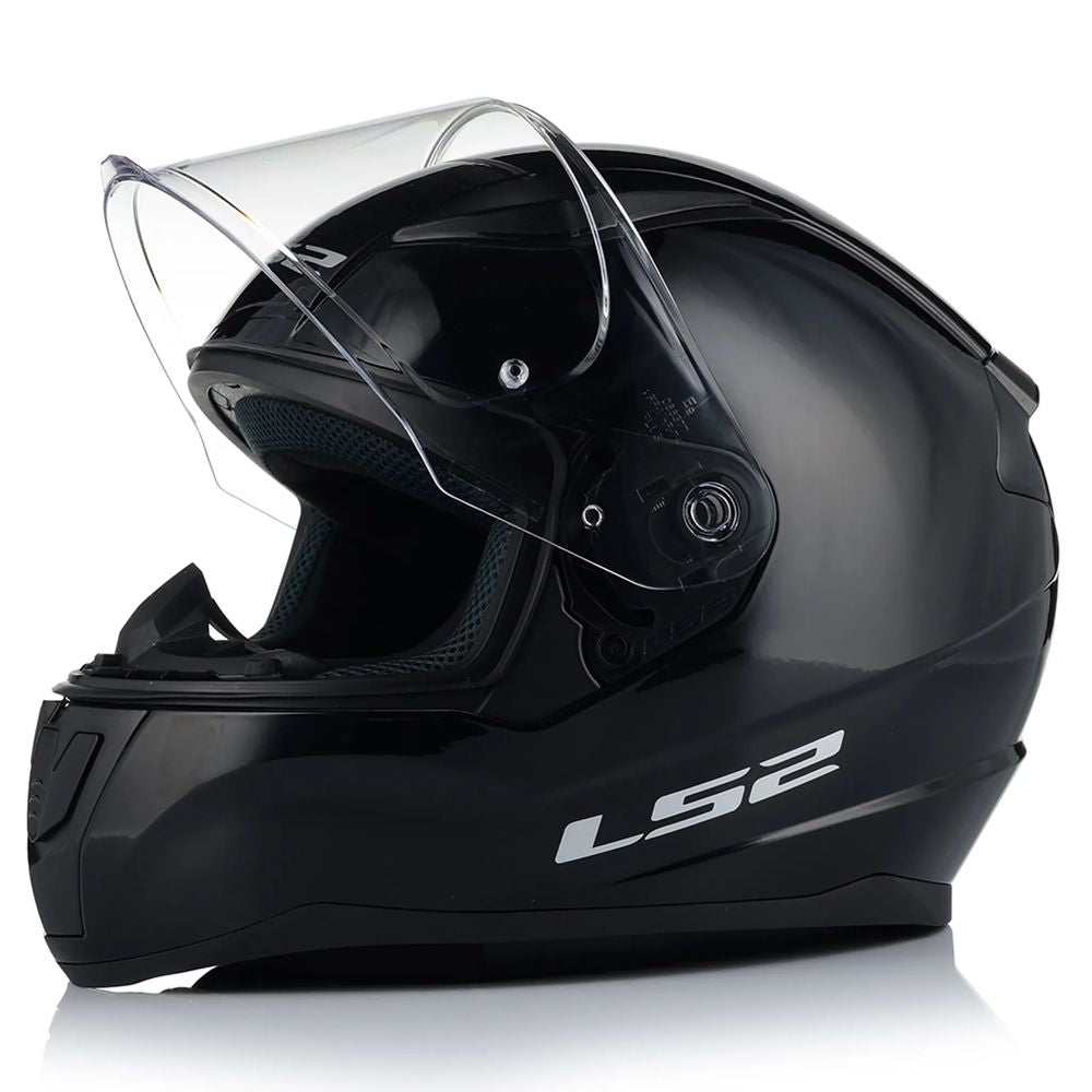 ŠALMAS LS2 FF353 RAPID II SOLID – MATINĖ JUODA