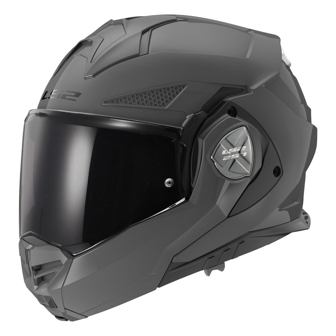 ŠALMAS LS2 FF901 ADVANT X SOLID – MATINĖ JUODA SPALVA