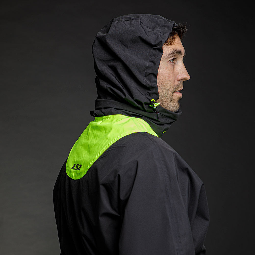 LIETAUS STRIUKĖ LS2 X-RAIN UNISEX – JUODAS / RYŠKIAI GELTONAS