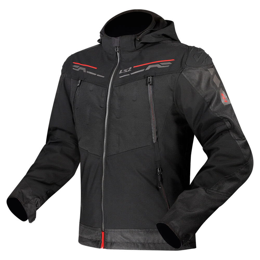 STRIUKĖ LS2 ZIRCONIUM VYRAMS – JUODA / RAUDONA