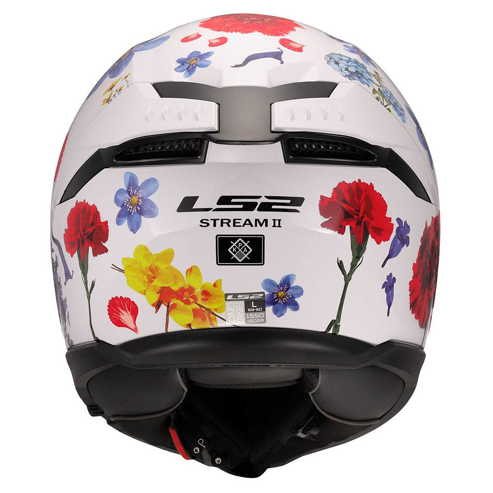 ŠALMAS LS2 FF808 STREAM II FLOWERS – BALTA