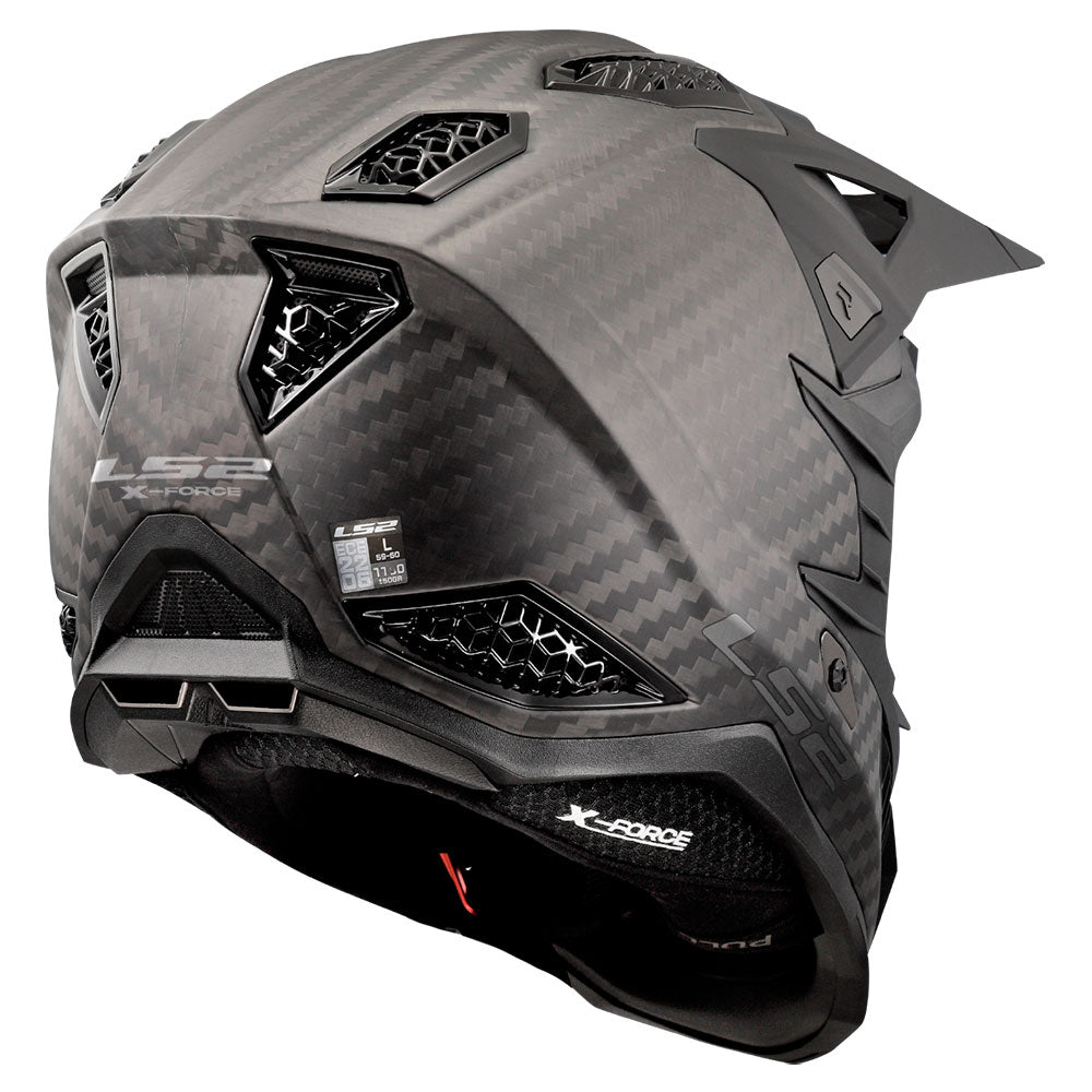 ŠALMAS LS2 MX703 C X-FORCE PRO FIM – MATINIS KARBONAS
