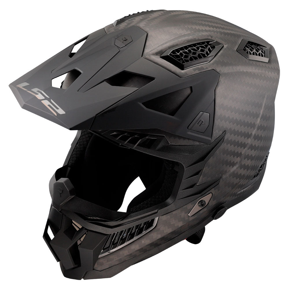 ŠALMAS LS2 MX703 C X-FORCE PRO FIM – MATINIS KARBONAS