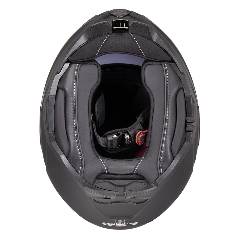 ŠALMAS LS2 FF910 ADVANT II SOLID – BLIZGI JUODA SPALVA