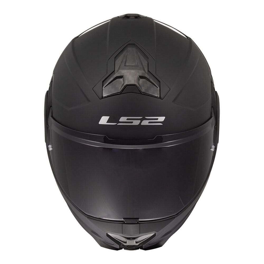 ŠALMAS LS2 FF910 ADVANT II SOLID – MATINĖ JUODA SPALVA