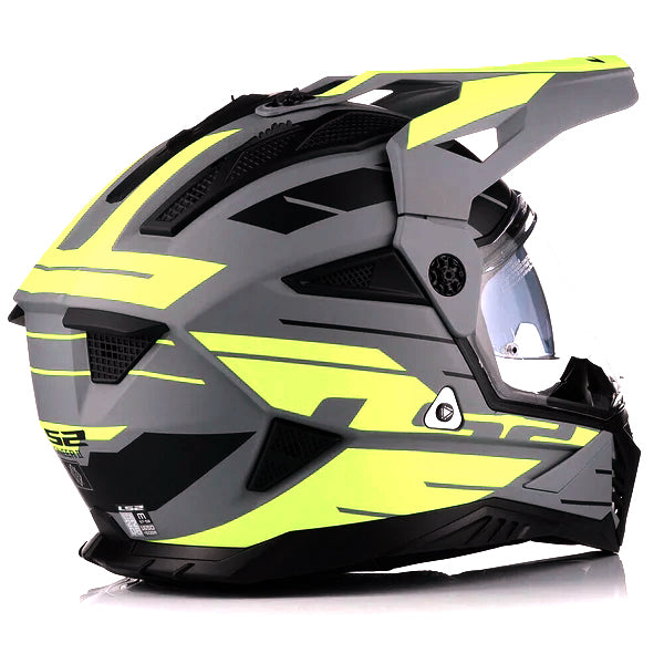 ŠALMAS LS2 MX702 PIONEER II NAMIB – BALTA ORANŽINĖ SPALVA