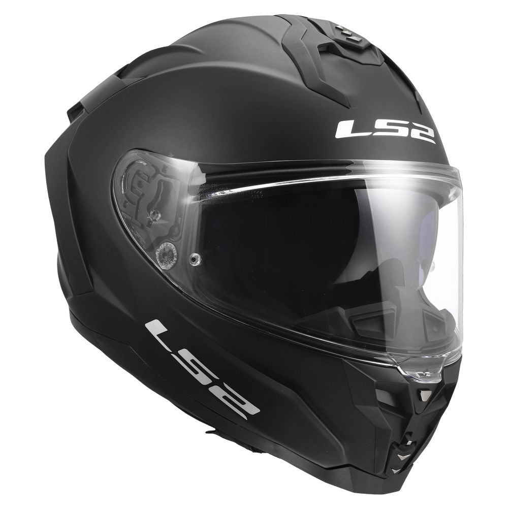 ŠALMAS LS2 FF817 CHALLENGER II SOLID – MATINĖ TAMSIAI MĖLYNA