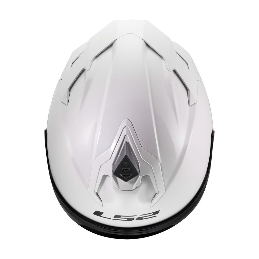 ŠALMAS LS2 FF817 CHALLENGER II SOLID – MATINĖ TAMSIAI MĖLYNA
