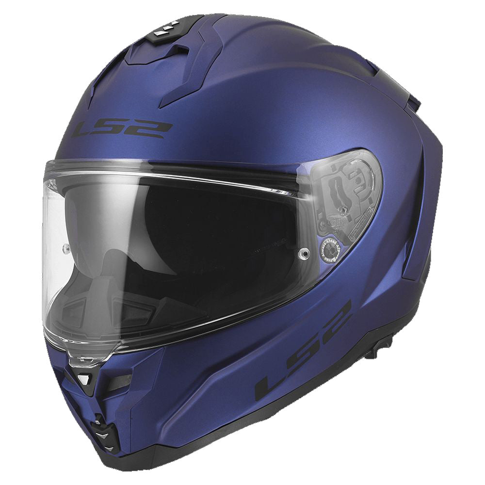 ŠALMAS LS2 FF817 CHALLENGER II SOLID – MATINĖ TAMSIAI MĖLYNA