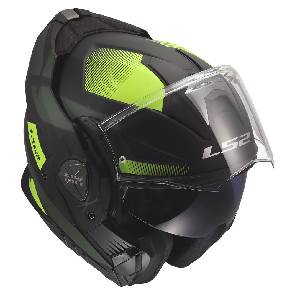 ŠALMAS LS2 FF901 ADVANT X NOVA – JUODA / RAUDONA / MĖLYNA SPALVA