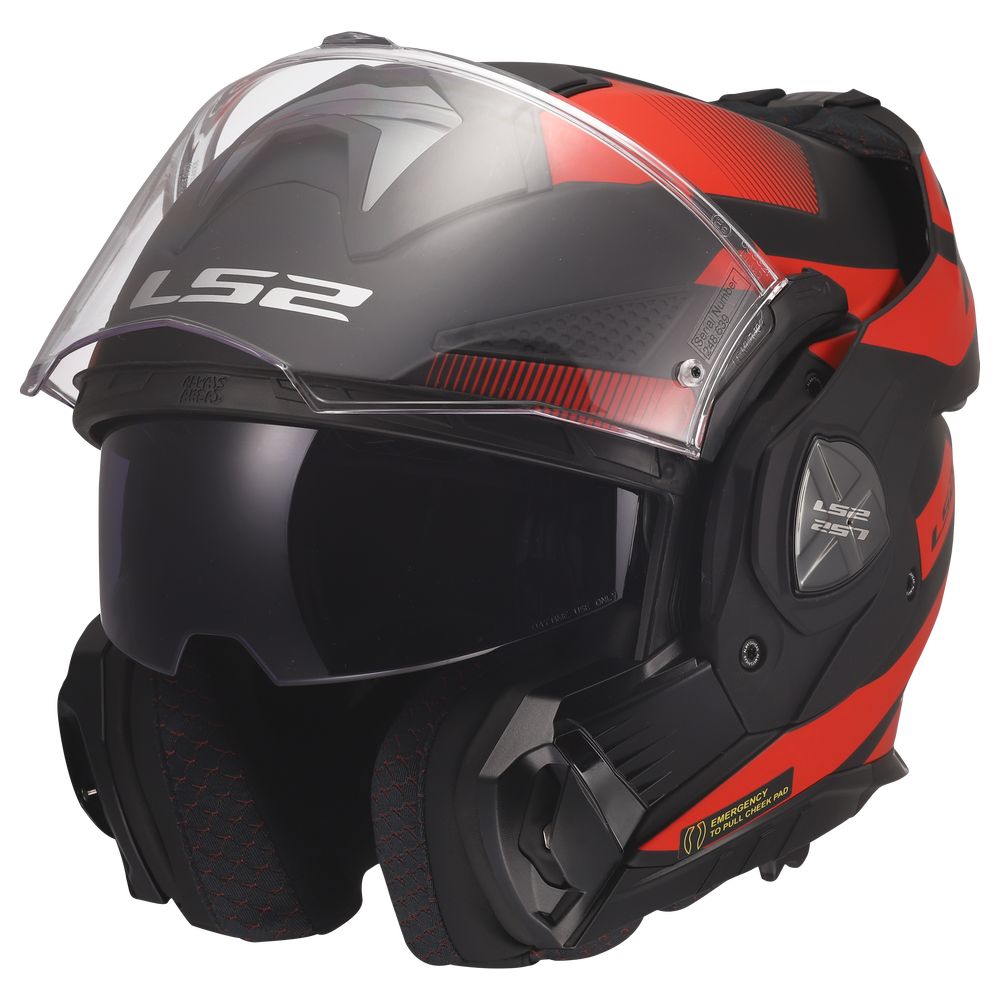ŠALMAS LS2 FF901 ADVANT X NOVA – JUODA / HI-VIS GELTONA SPALVA