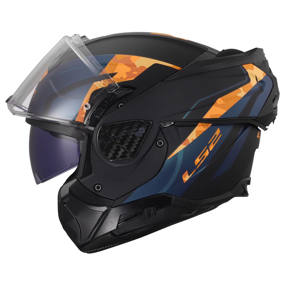 ŠALMAS LS2 FF910 ADVANT II GLIDE – JUODA / PILKA / RAUDONA SPALVA