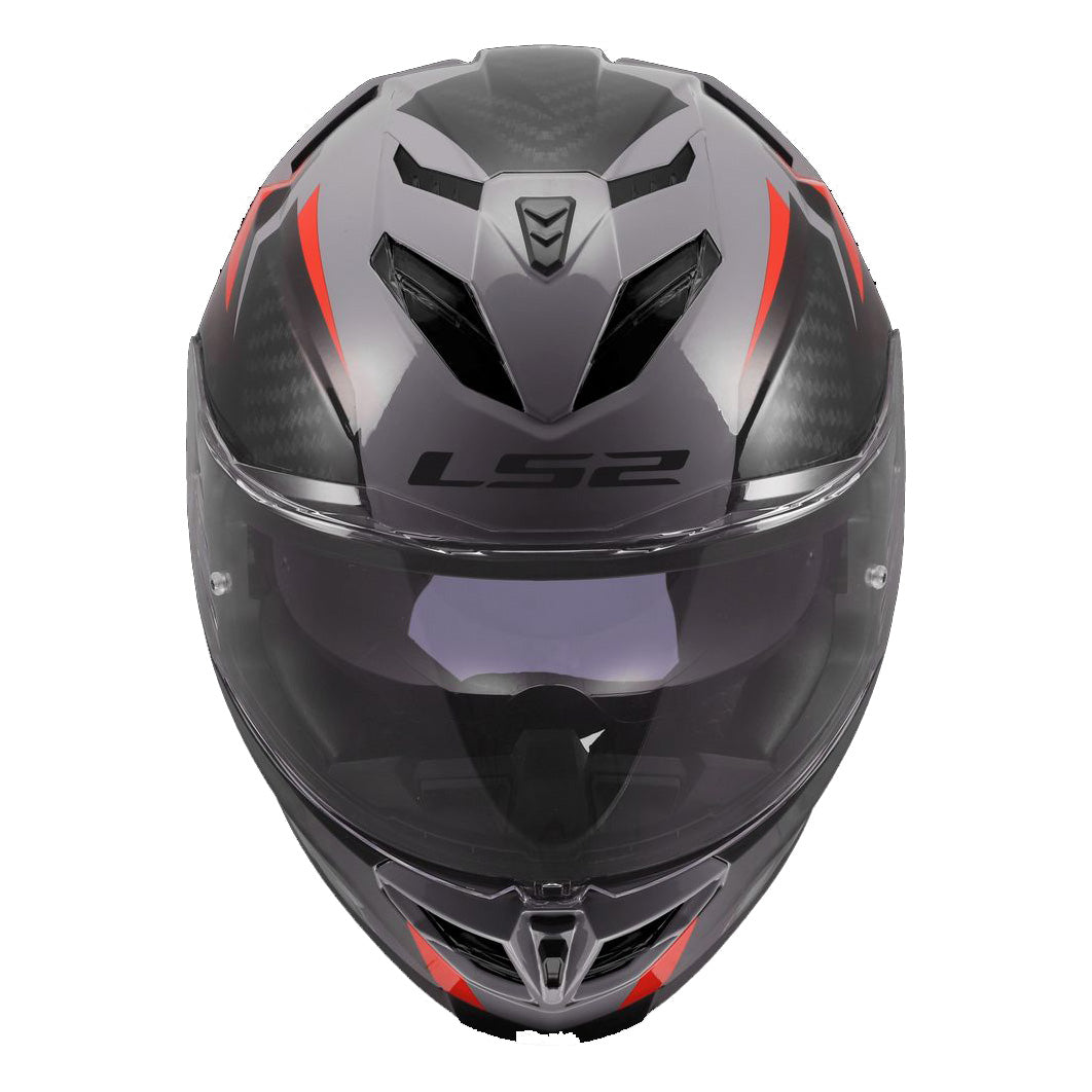 ŠALMAS LS2 FF818 STORM III DYNAMO – PILKAS / RAUDONAS
